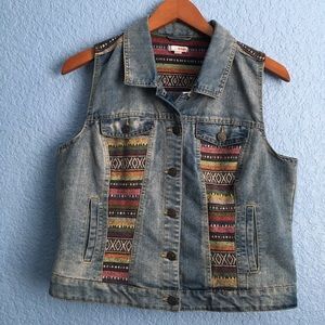 BONGO Denim Vest XL